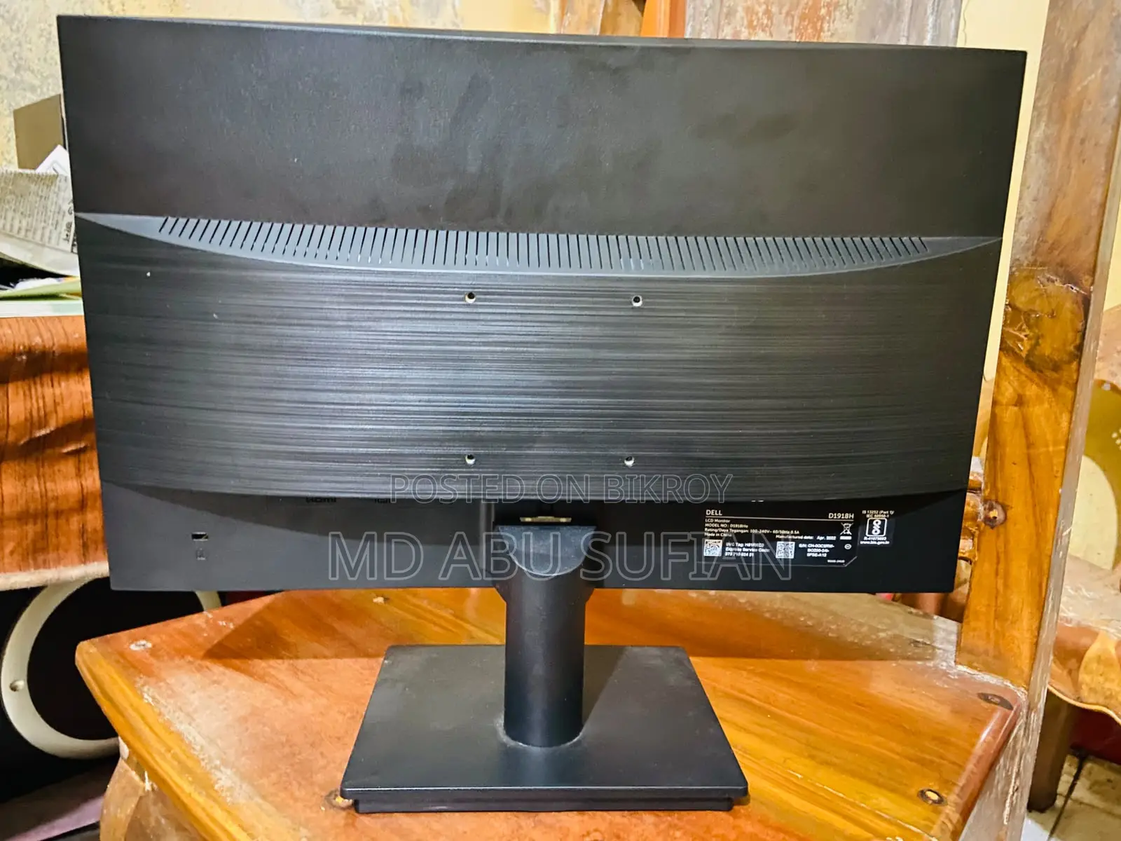 Dell D1918h 19 Inch Hd Led Vga Hdmi Monitor