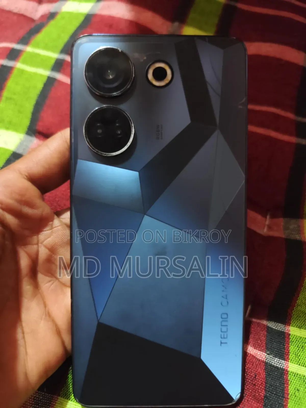 টেকনো ক্যামন ২০ প্রো ২৫৬ জিবি ব্লু