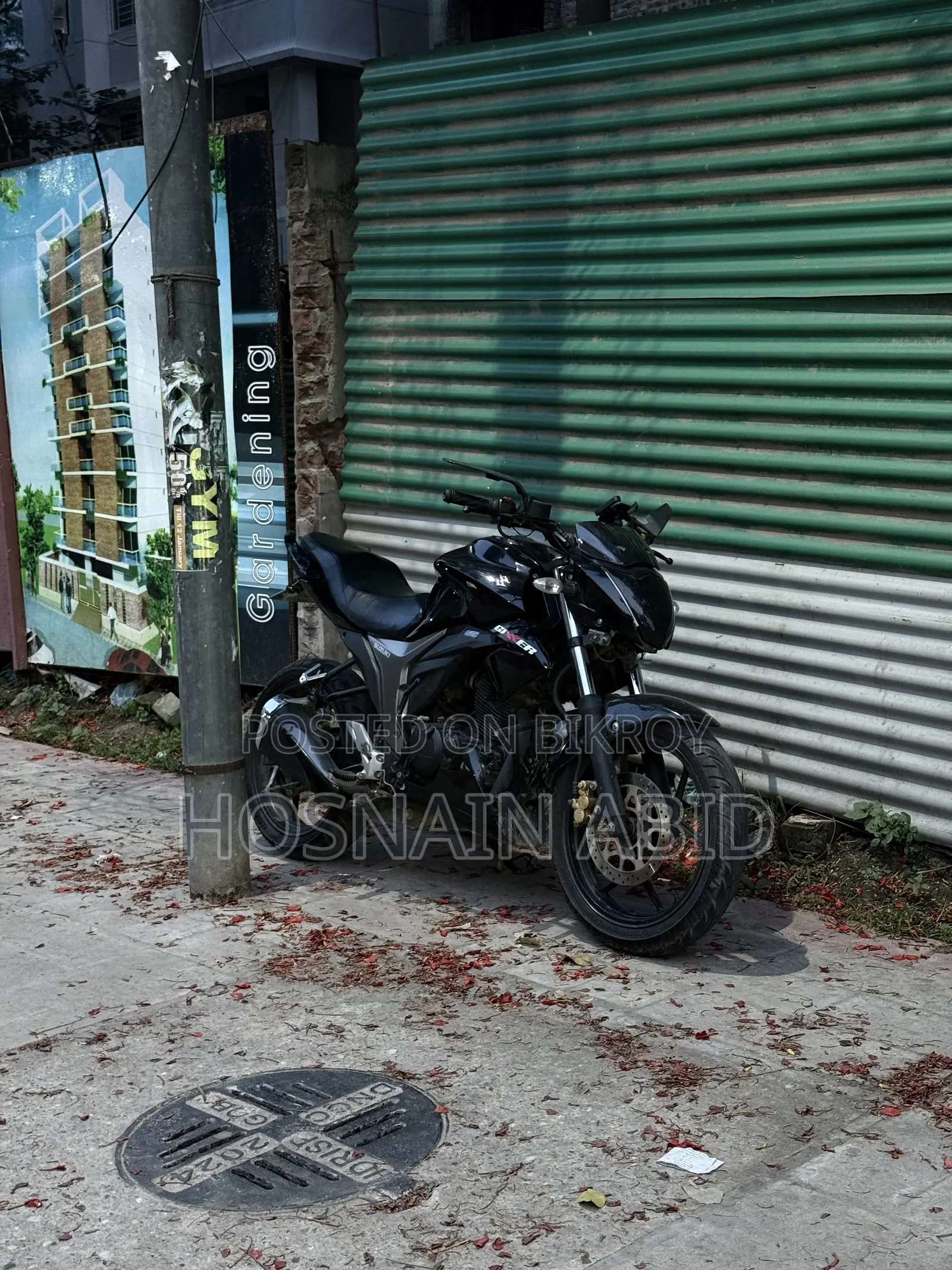New Suzuki Gixxer 2024 Black