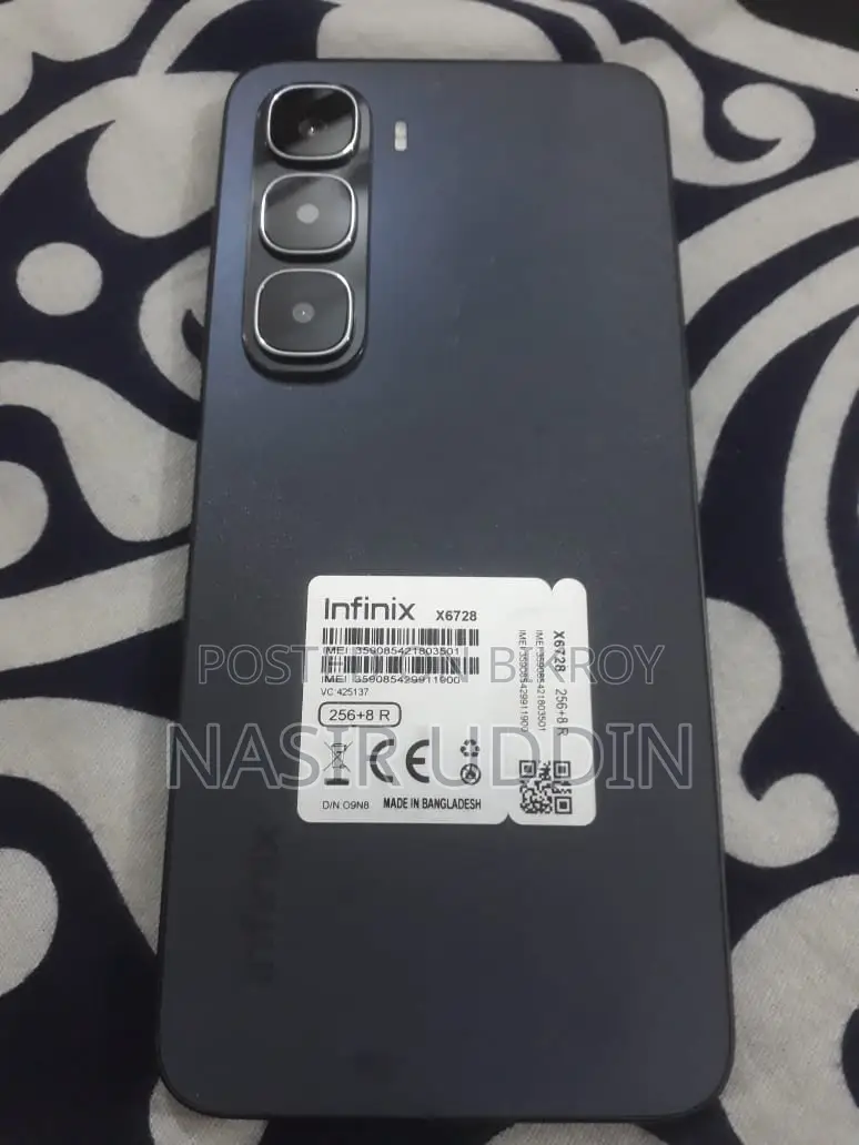 Infinix Hot 60i 256 GB Black
