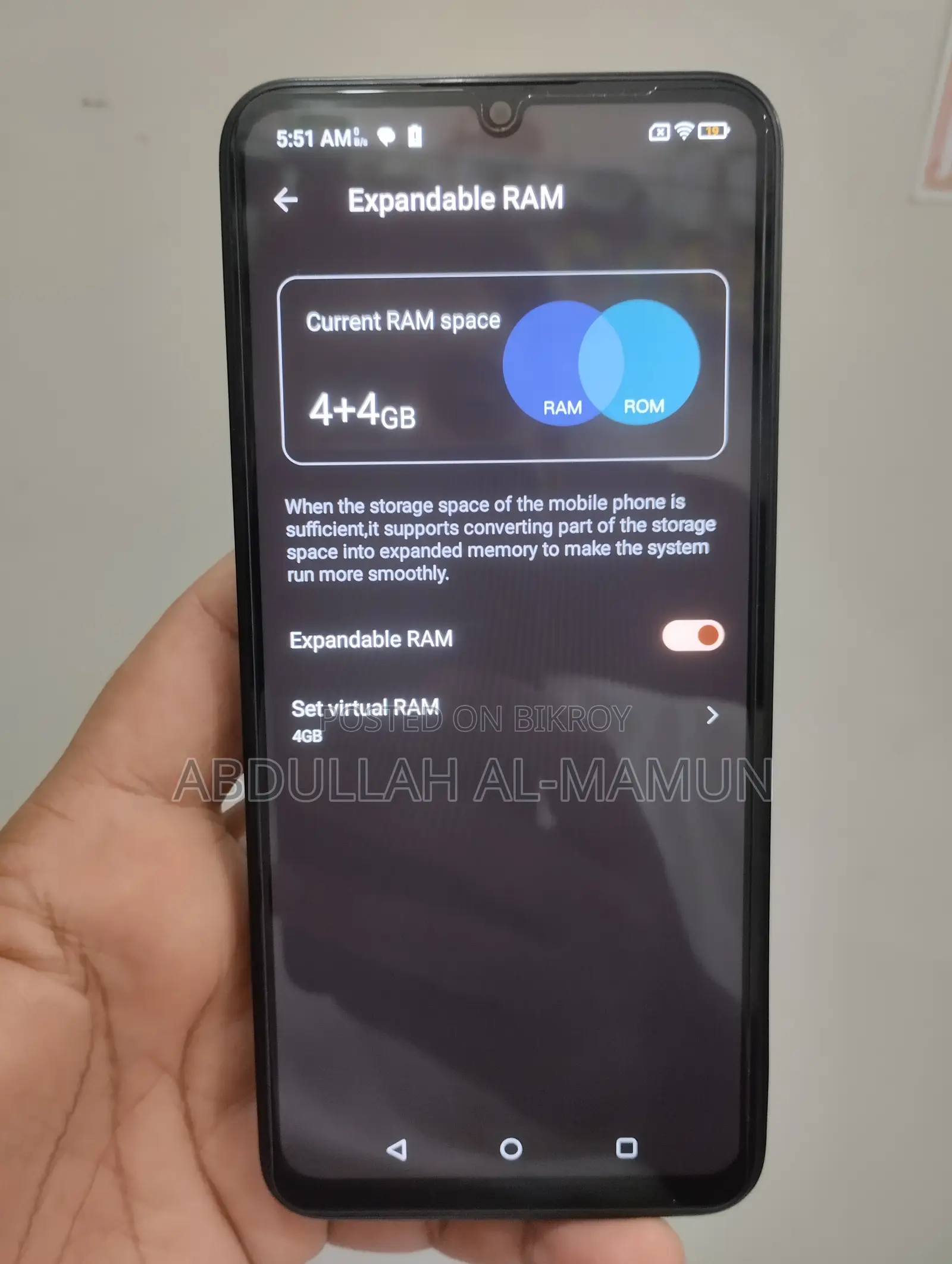 Symphony ATOM 5 64 GB Black