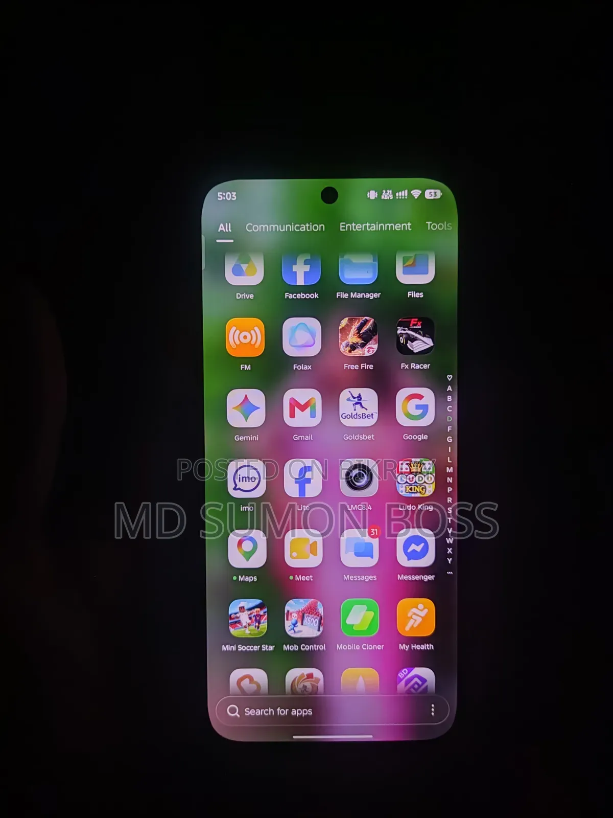 Infinix GT 30 Pro 5G 256 GB Blue