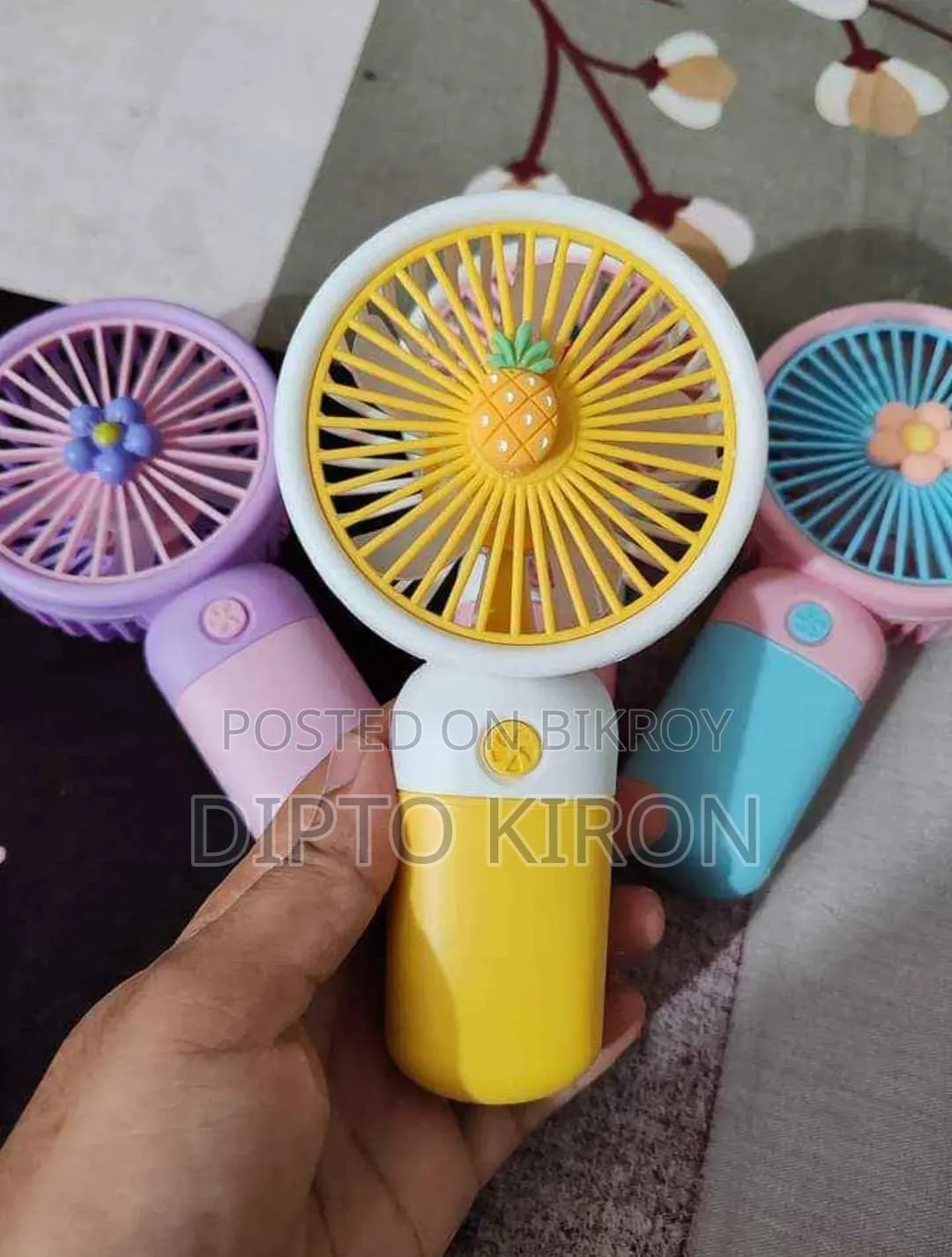 মিনি রিচার্জেবল হ্যান্ড ফ্যান