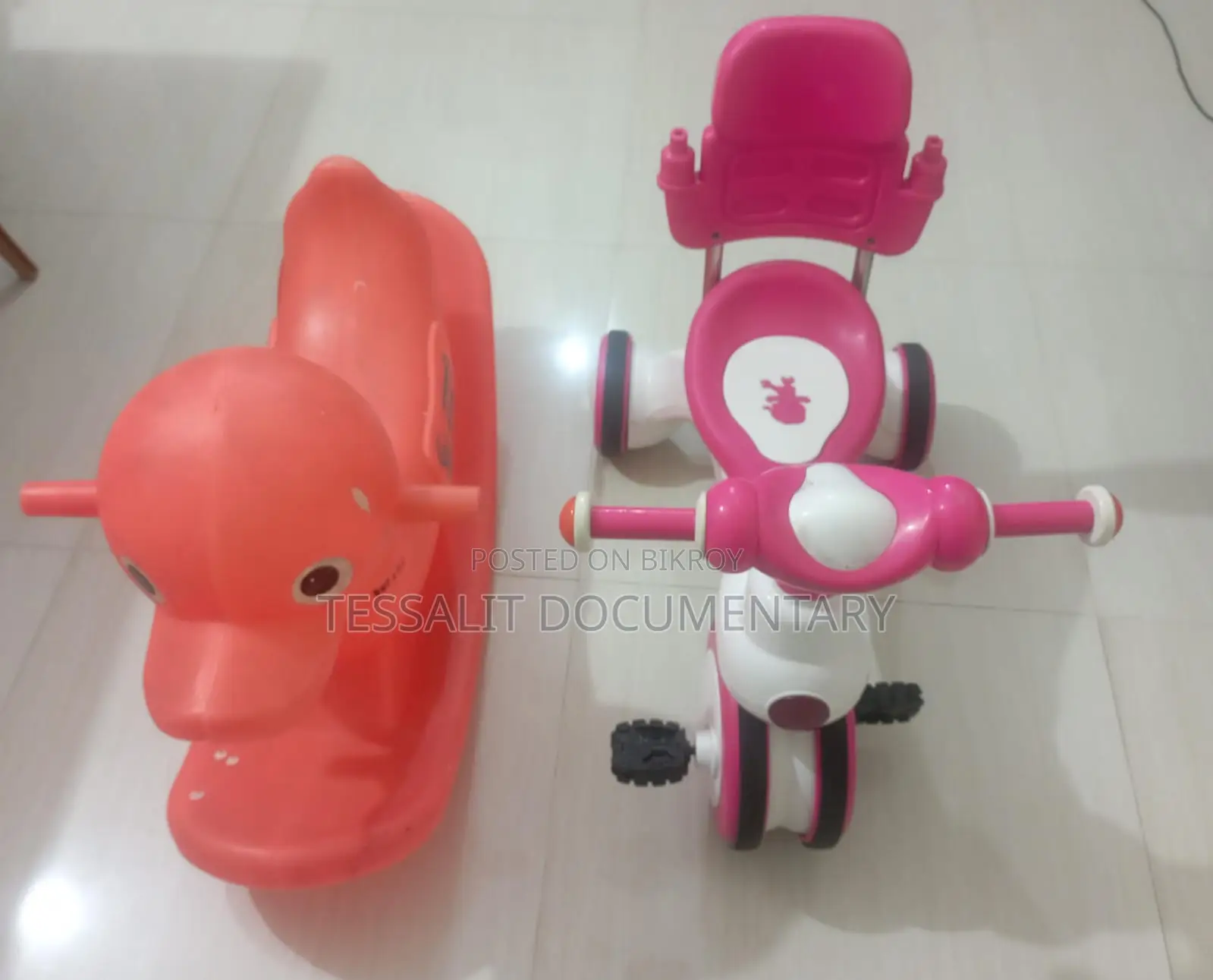 Children's Toy Duck RFL Jim Jolly Rock Rider Tricycle – Combo