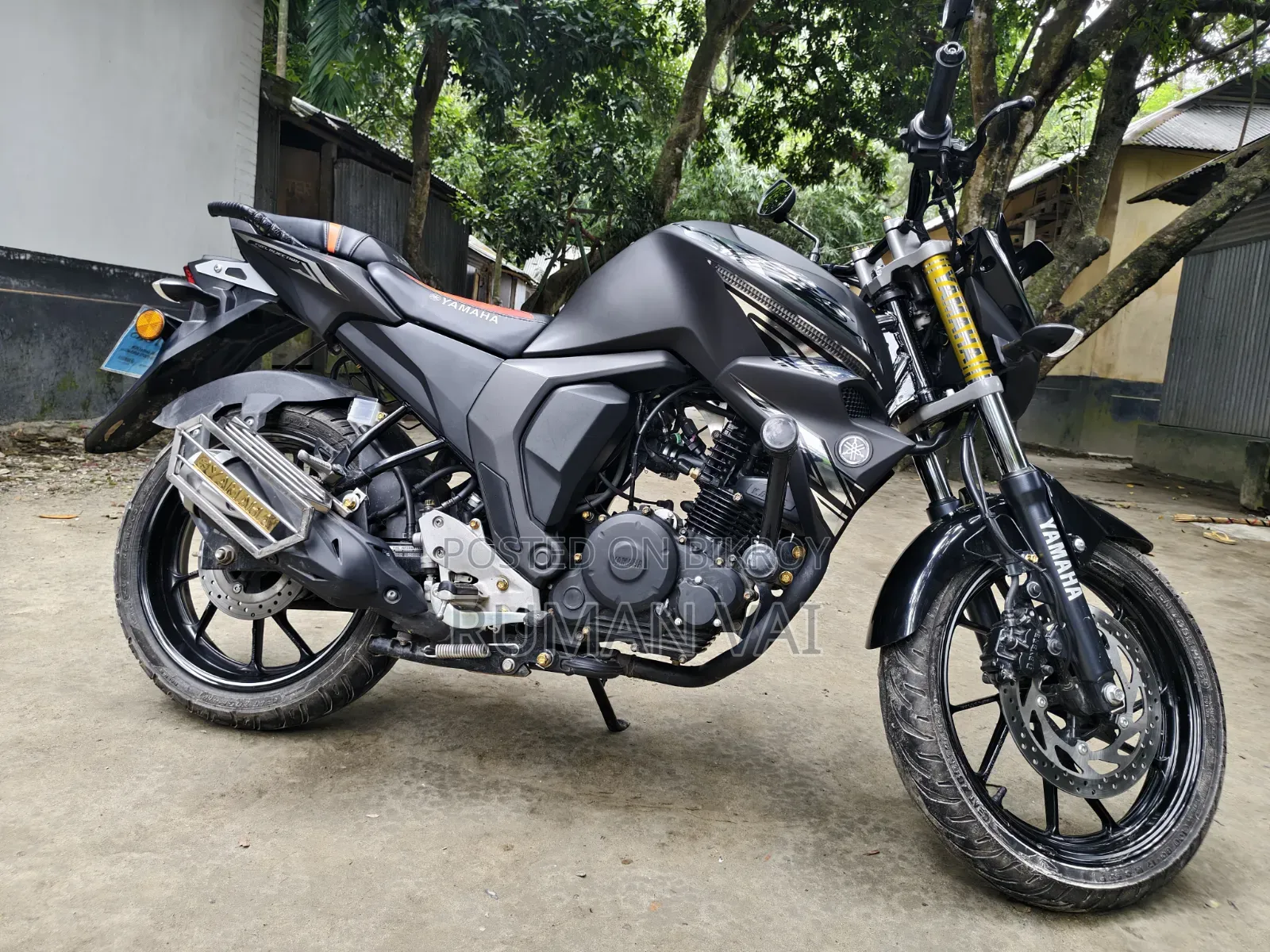 New Yamaha FZS V2 2025 Black