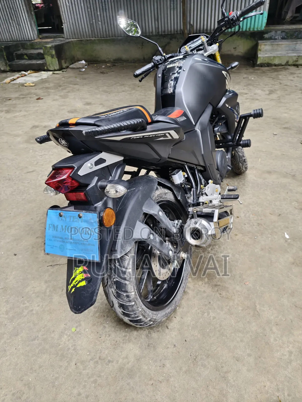 New Yamaha FZS V2 2025 Black