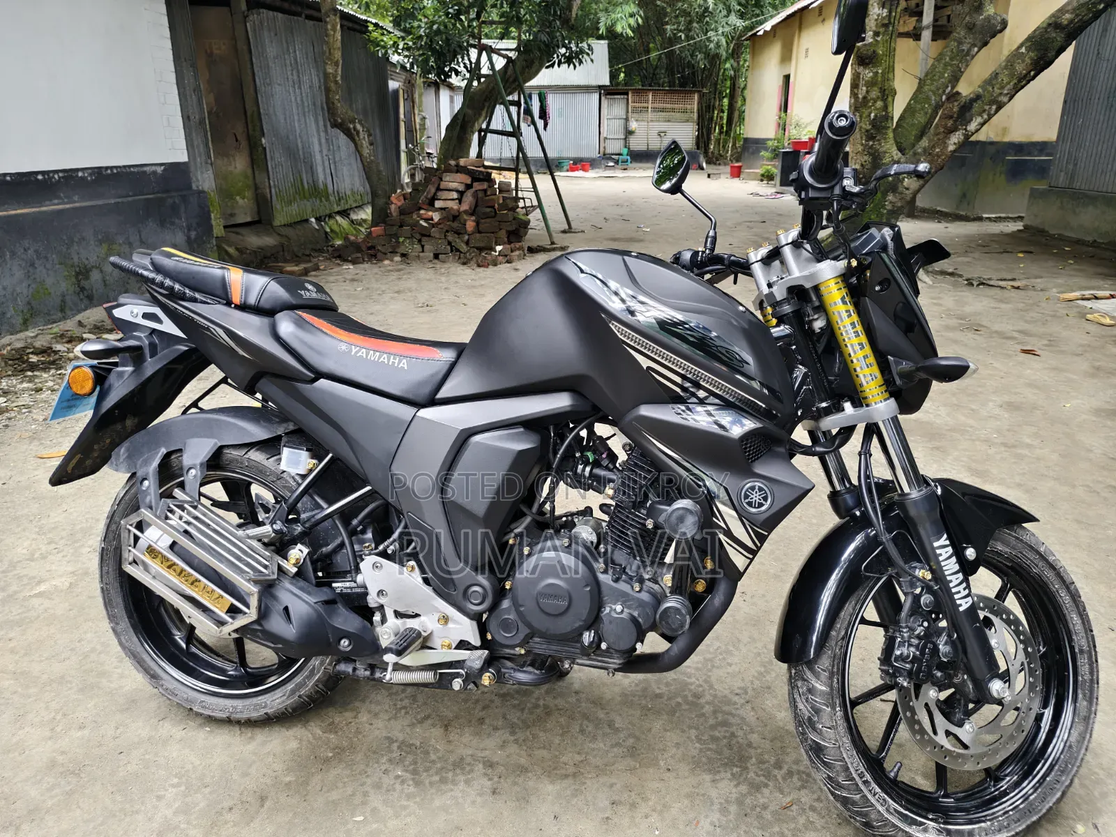 New Yamaha FZS V2 2025 Black