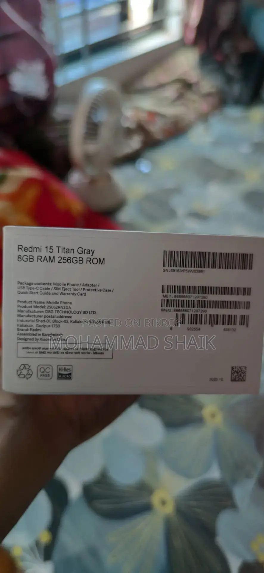 Xiaomi 15 256 GB Gray