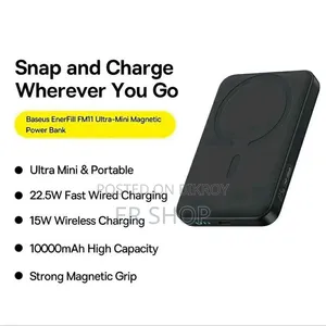 Baseus PPCXM10 ম্যাগনেটিক ওয়্যারলেস পাওয়ার ব্যাংক 10000mAh 20W