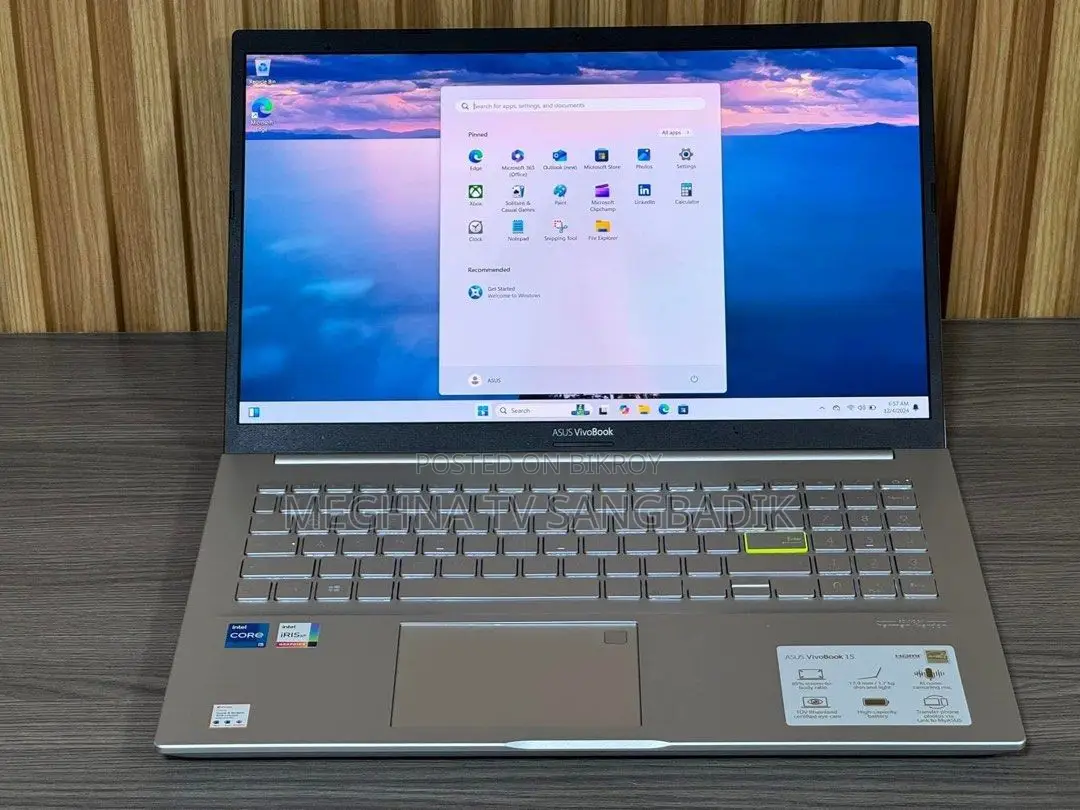 Laptop Asus 4GB Intel SSD 500GB