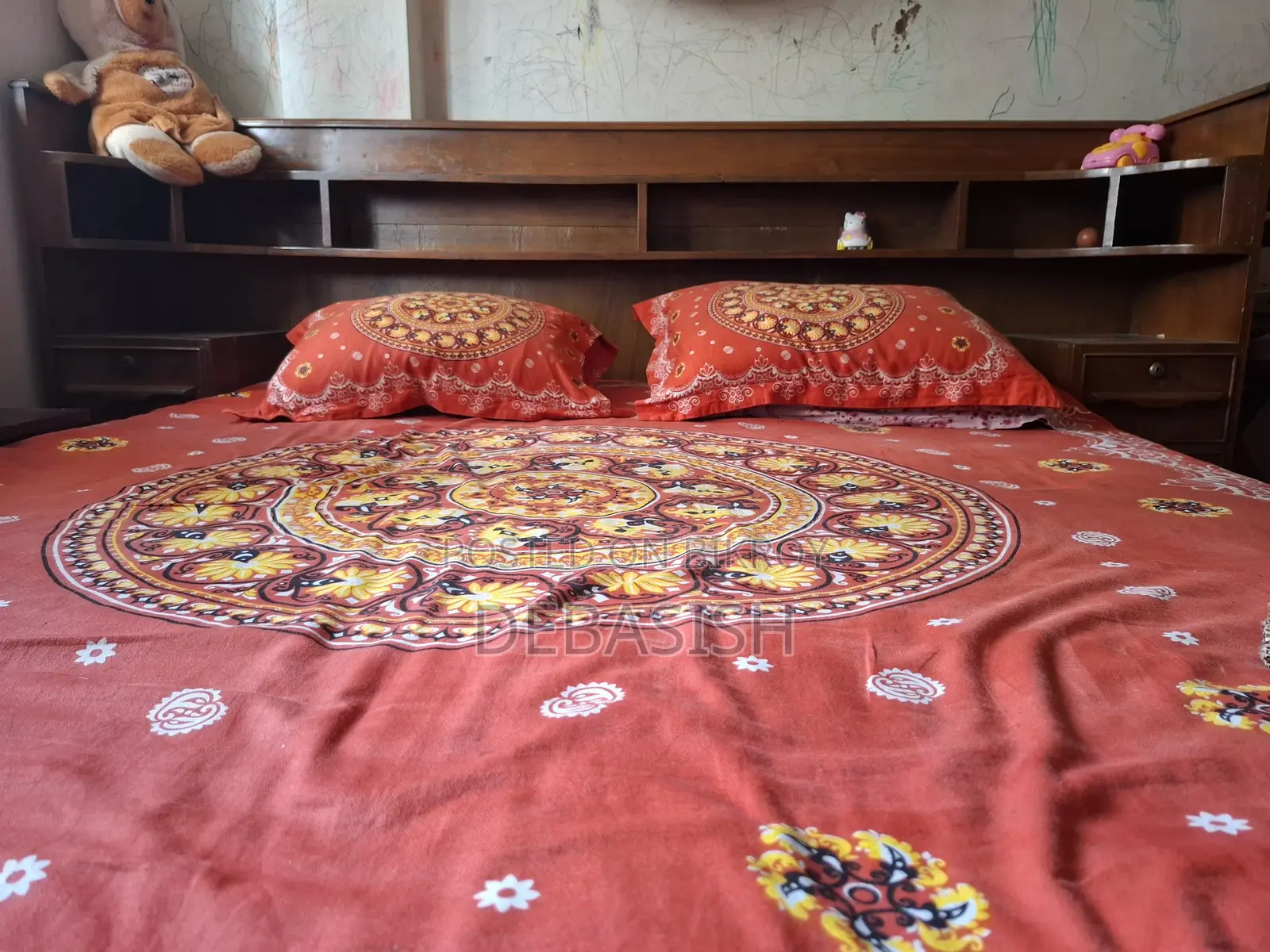 Wooden Bed