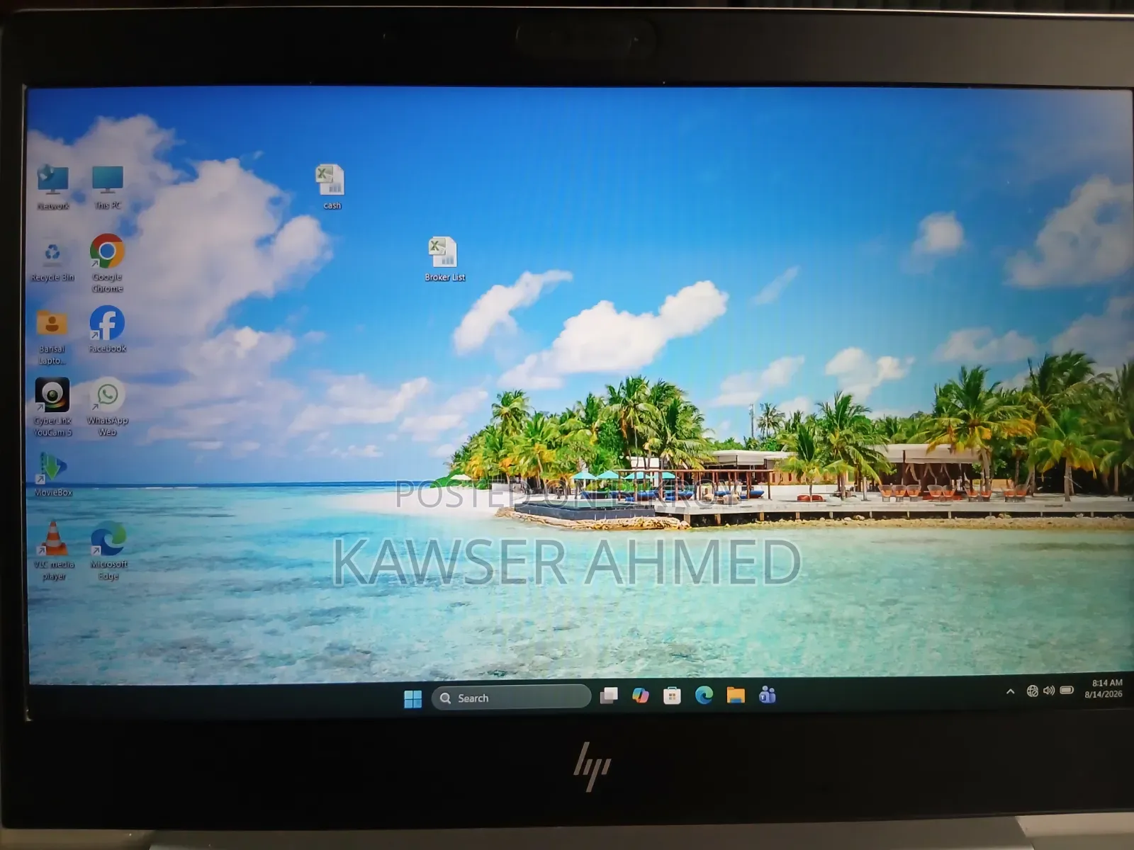 ল্যাপটপ HP Elitebook 735 G5 8gb Amd Ryzen 7 SSD 256gb