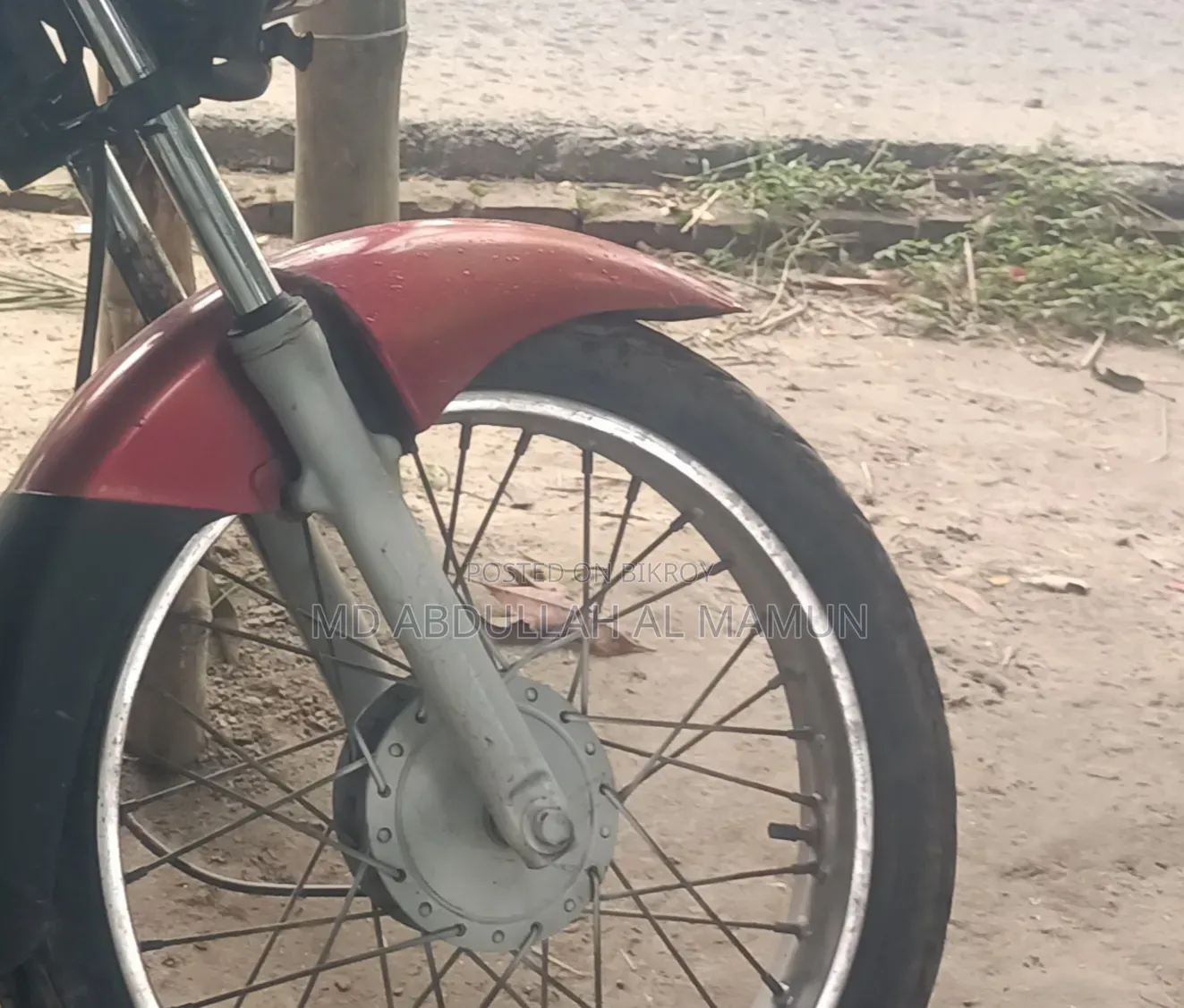 বাজাজ সিটি ১০০ ২০১০ লাল
