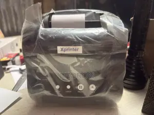 Xprinter XP-365B Black Portable Direct Thermal POS Label Printer