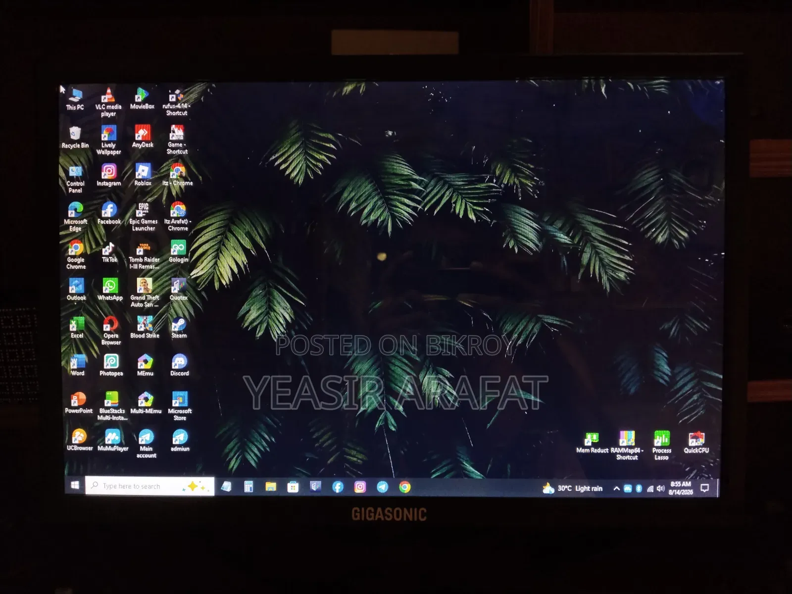 New Desktop Computer 8GB Intel Core i5 HDD 640GB