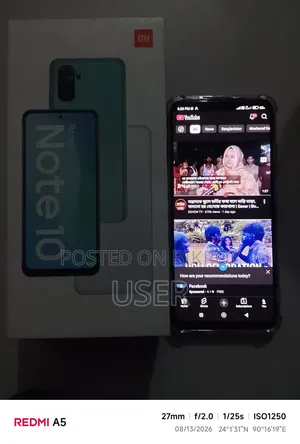 সিয়াওমি রেডমি নোট ১০ ৬৪ জিবি গ্রে