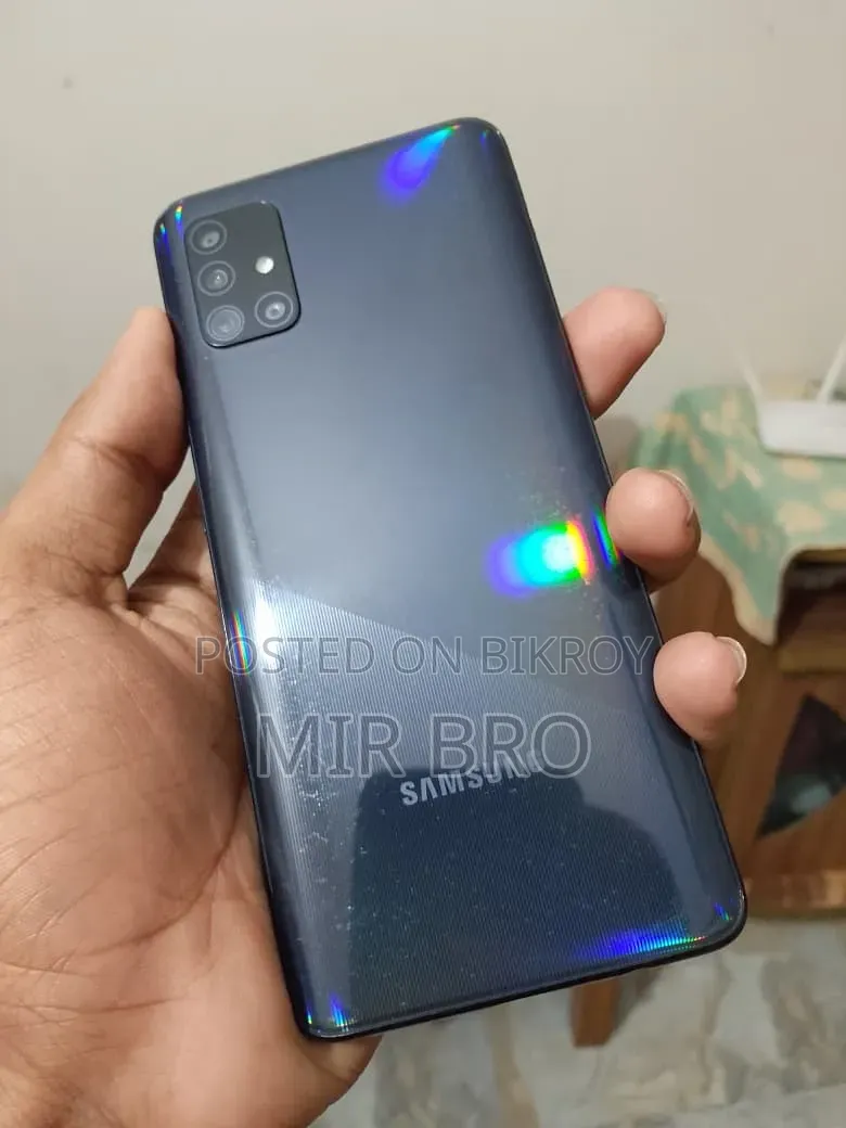 স্যামসাং গ্যালাক্সি এ৫১ ১২৮ জিবি কালো