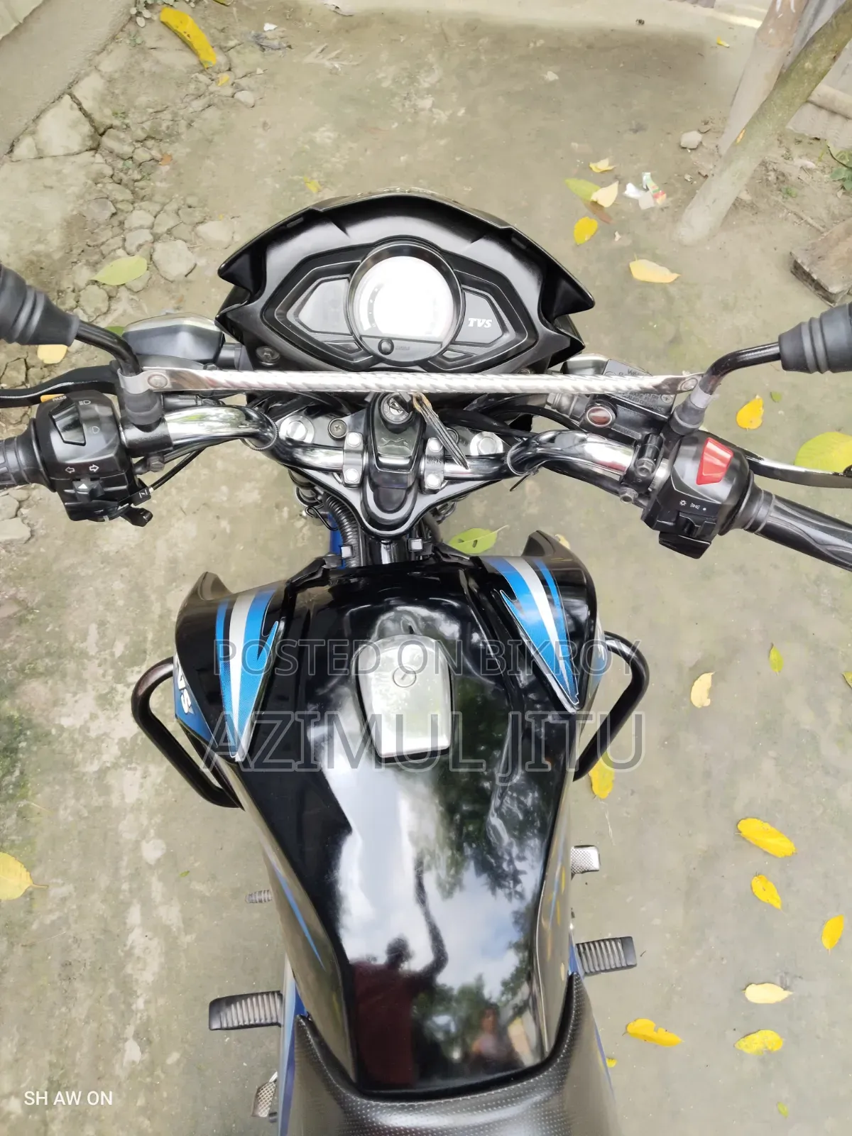 টিভিএস স্ট্রাইকার ১২৫ ২০১৯ নীল