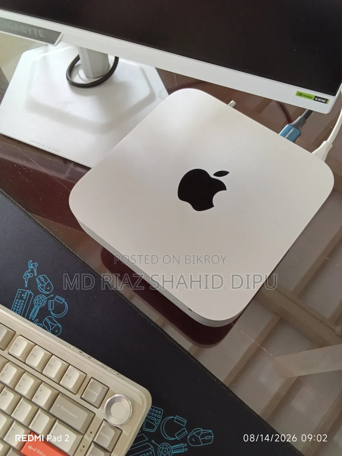 Desktop Computer Apple Mac Mini 8GB Intel Core i5 SSD 512GB