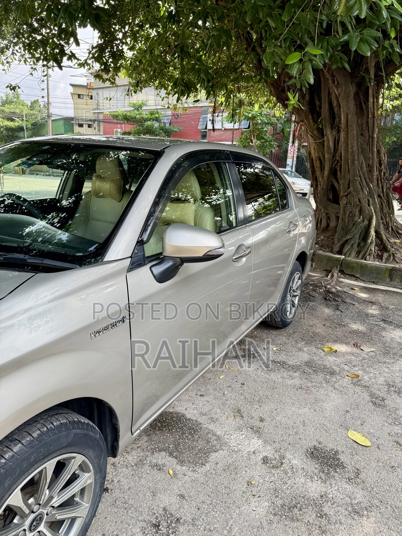 Toyota Axio 1.5 Hybrid G 2WD 2015 Beige