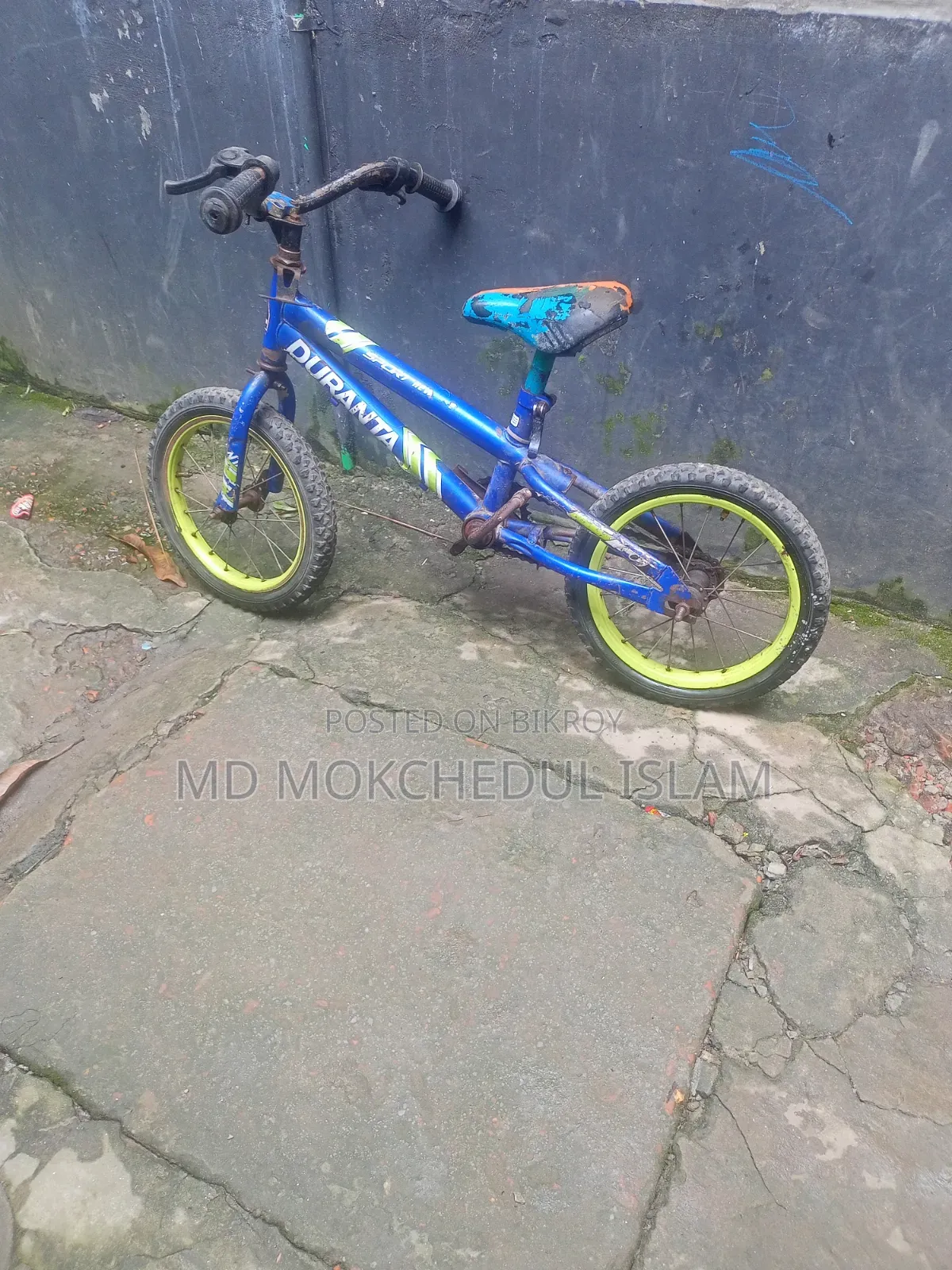 I will sell the children's cycle.