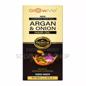 GlowMe Argan & Onion Hair Oil – 100ml