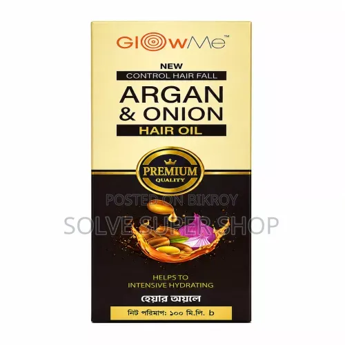 GlowMe Argan & Onion Hair Oil – 100ml