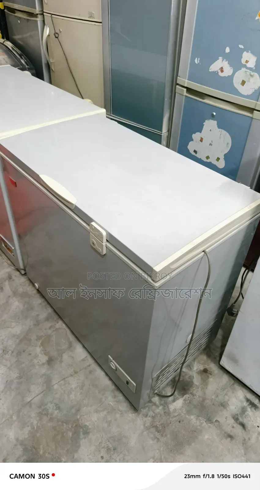 A 205 Liter Deep Freezer to be Sold
