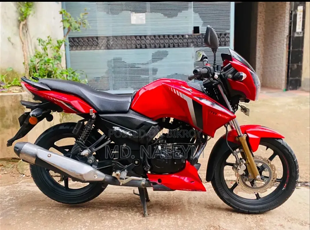TVS Apache RTR 160 2V 2023 Red