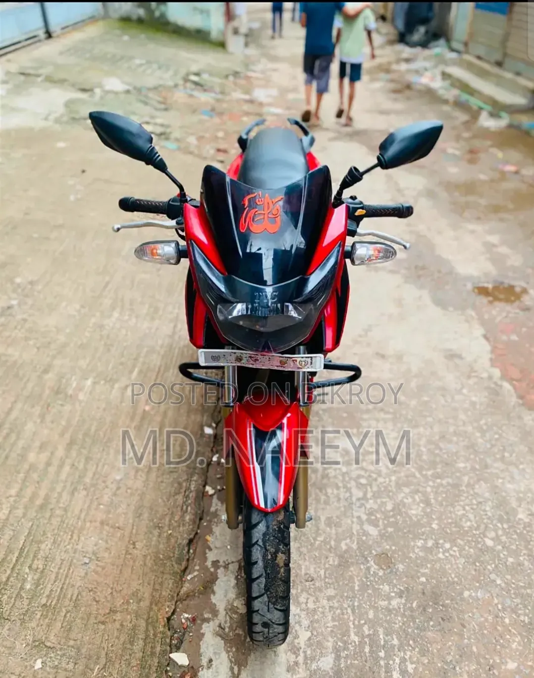 TVS Apache RTR 160 2V 2023 Red