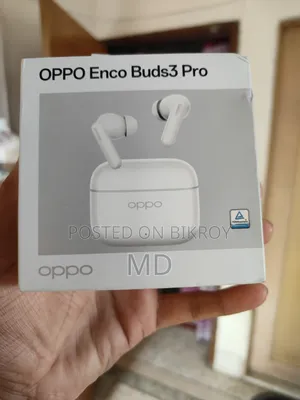 OPPO Enco Buds3 Pro Earbuds Full Box With Accessories