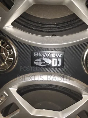 Skyview DJ Professional Sound Box (Double Woofer) – Fresh Condition