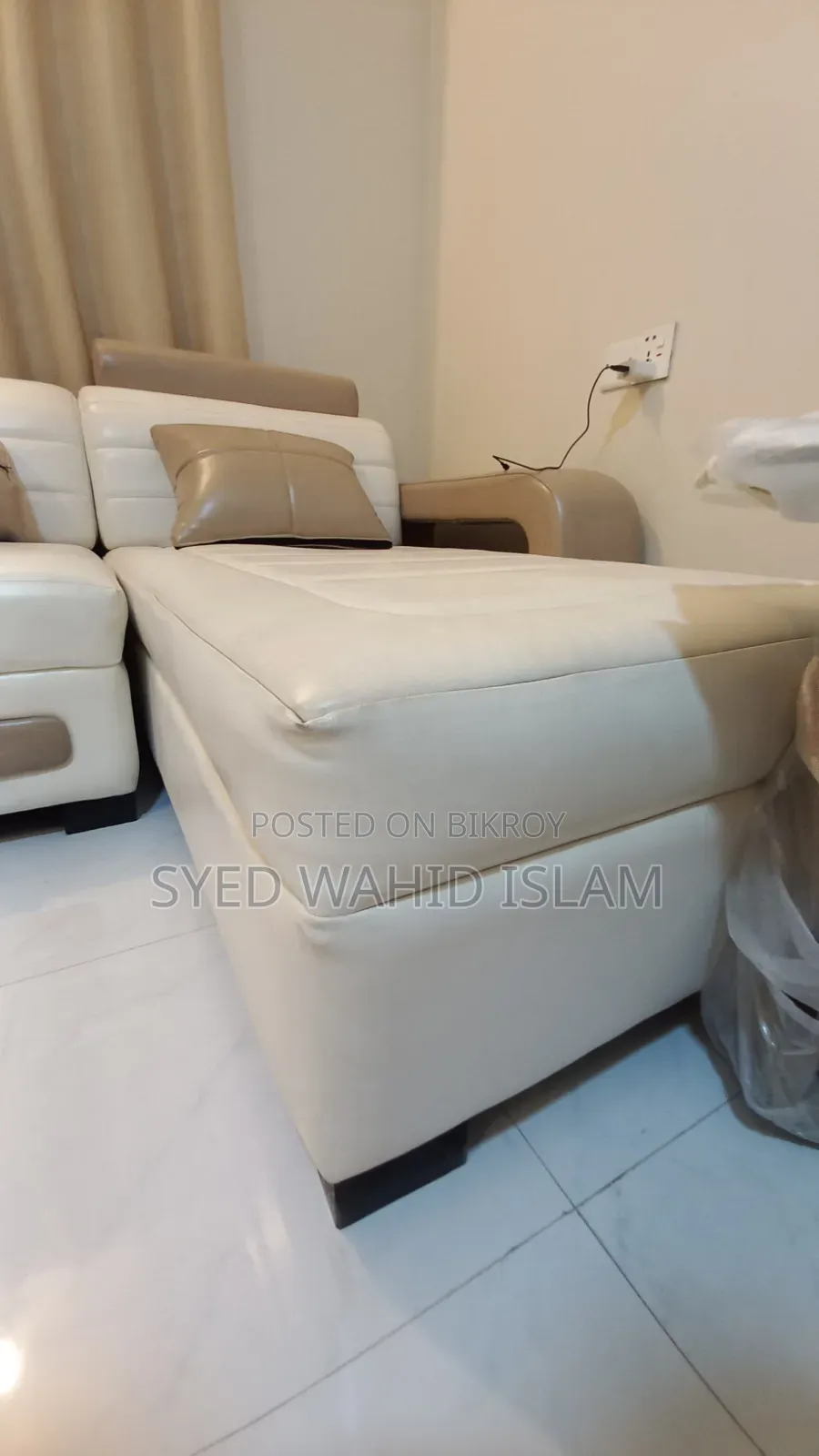 Modern Sofa L Shape Premium PU Leather