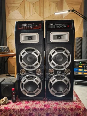 Skyview DJ Professional Sound Box (Double Woofer) – Fresh Condition