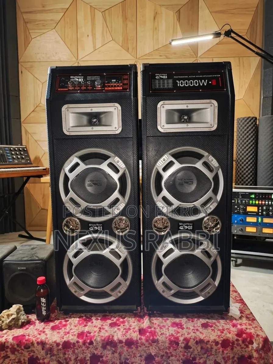 Skyview DJ Professional Sound Box (Double Woofer) – Fresh Condition