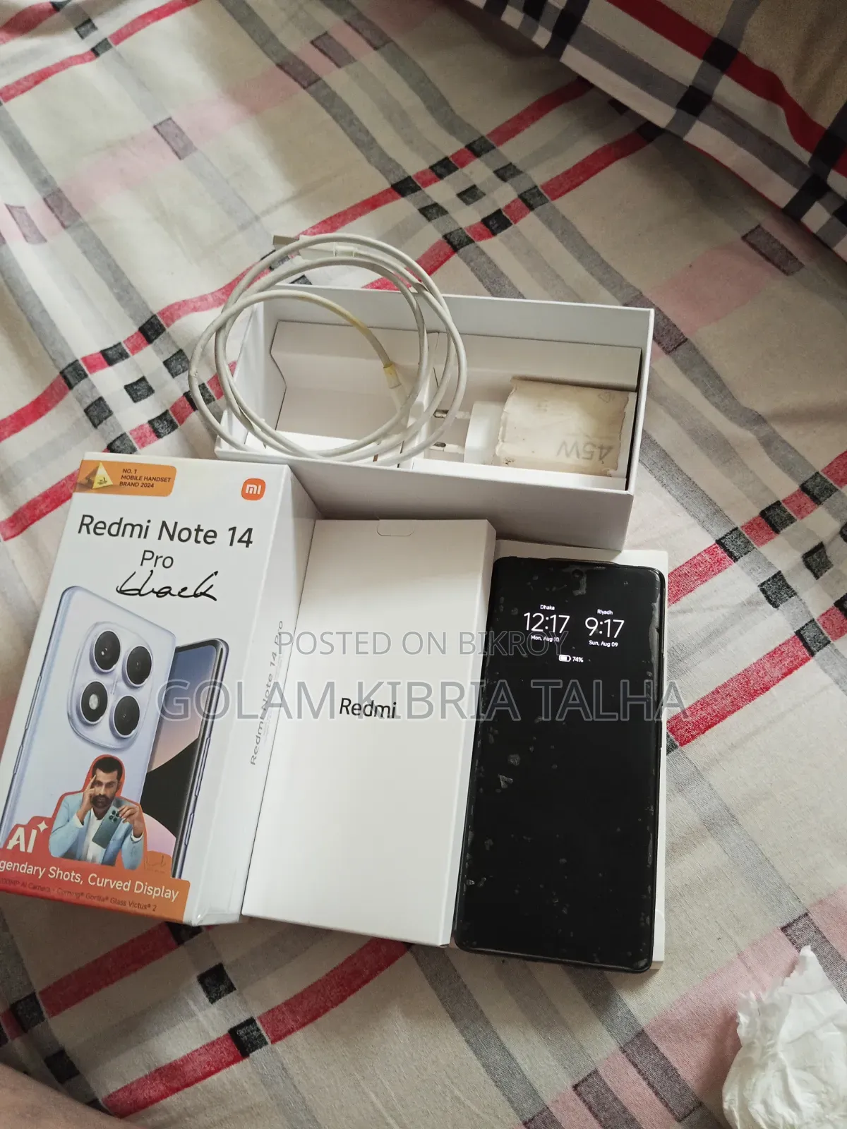 Xiaomi Redmi Note 14 Pro 5G 256 GB Black