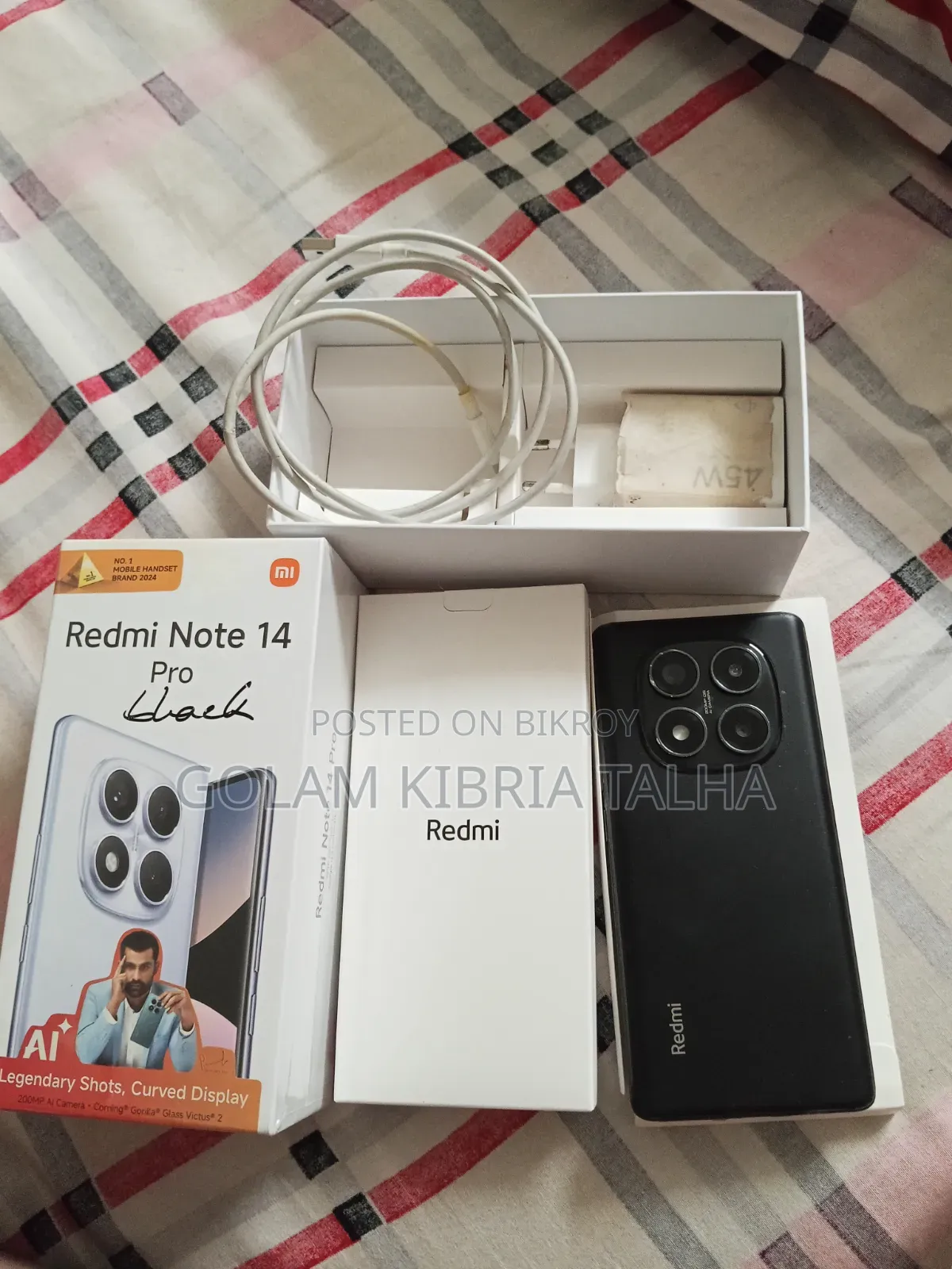 Xiaomi Redmi Note 14 Pro 5G 256 GB Black