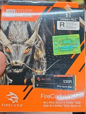 Seagate FireCuda 530R 1TB PCIe Gen4 NVMe Heatsink Internal Gaming SSD