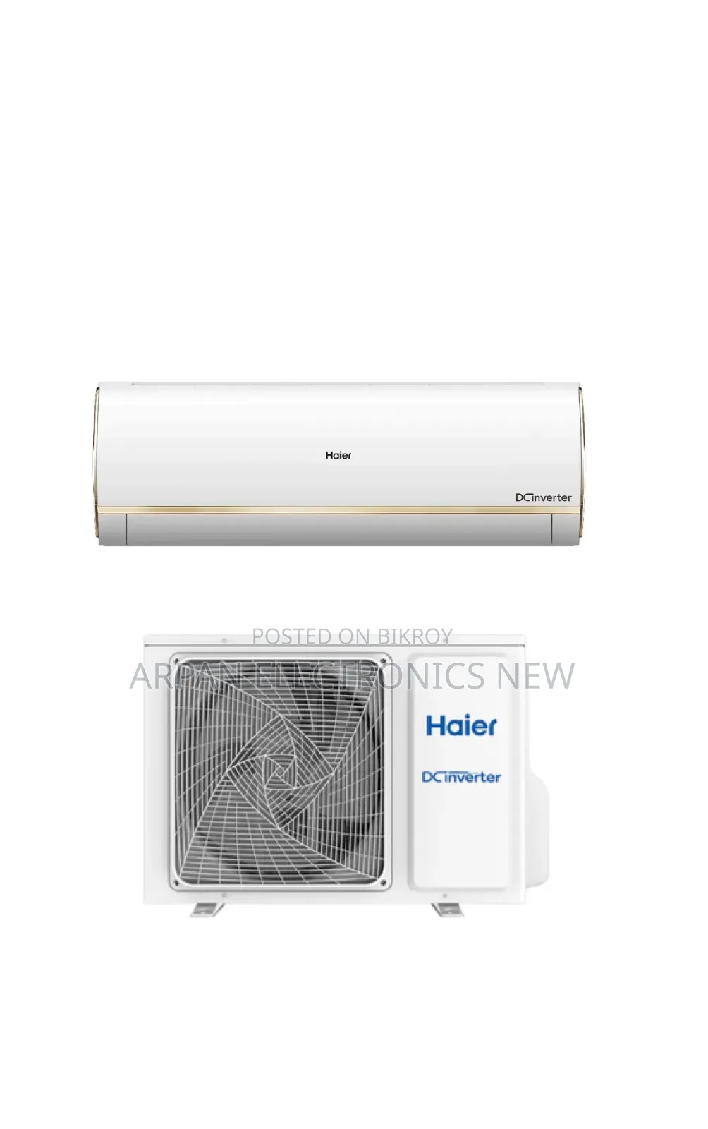 Haier Inverter 1 Ton Energy Saving Split AC 12 Year Warranty BTU 12000
