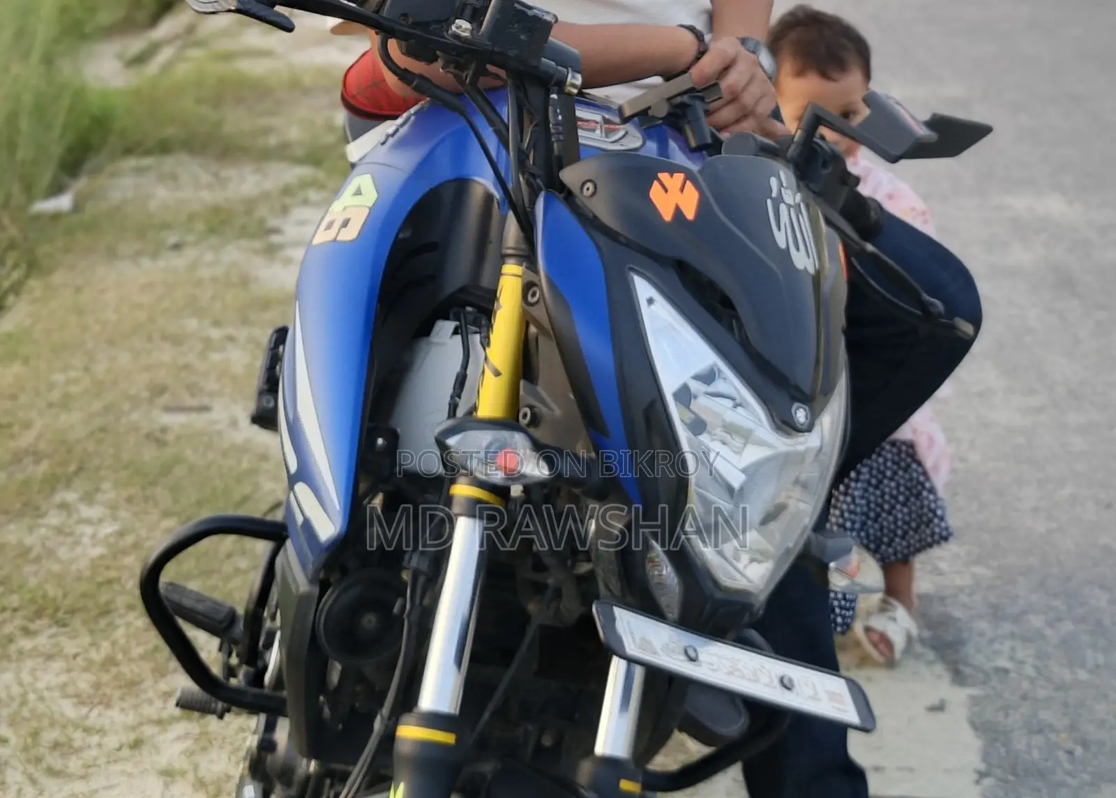 New Bajaj Pulsar NS 160 2023 Blue