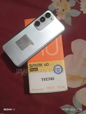 Tecno Spark 40 Pro+ 256 GB Silver