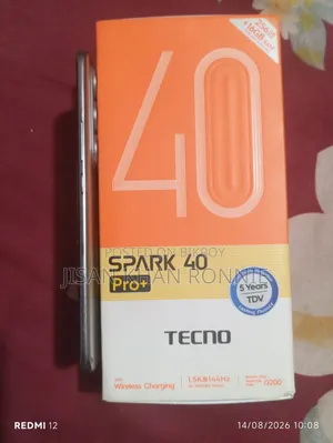 Tecno Spark 40 Pro+ 256 GB Silver