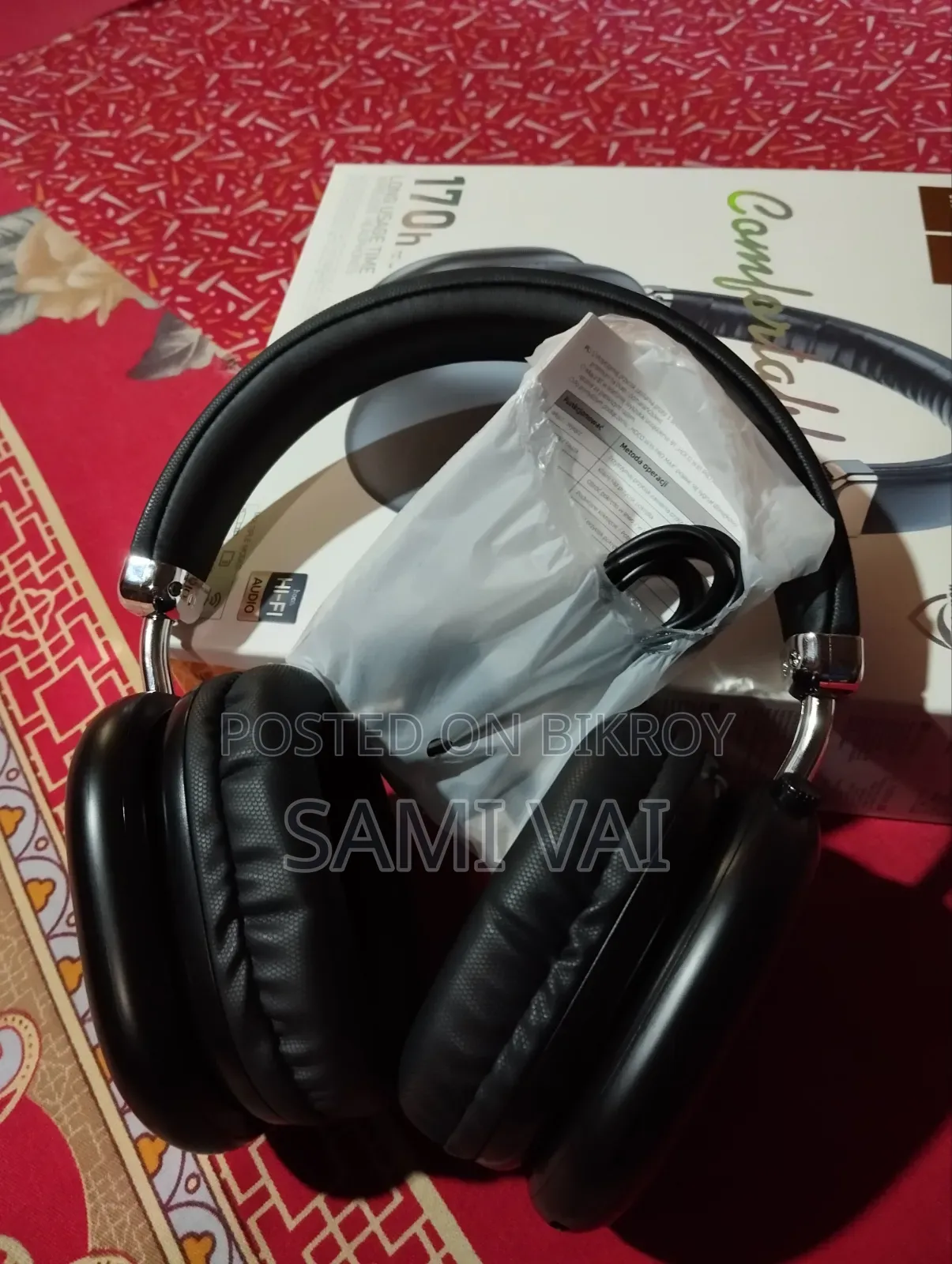 অরিজিনাল হোকো ডব্লিউ৩৫ প্রো ম্যাক্স - ১৭০ ঘণ্টা ব্যাটারি, ১ দিন ব্যবহৃত, ফুল বক্স