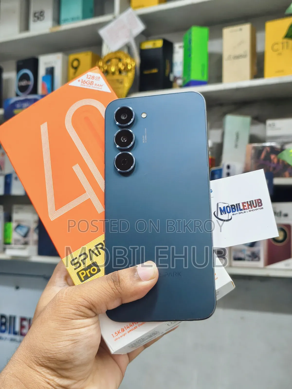 Tecno Camon 40 Pro 4G 128 GB Black