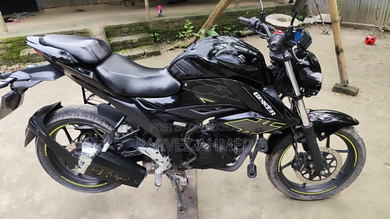 Suzuki Gixxer 2022 Black