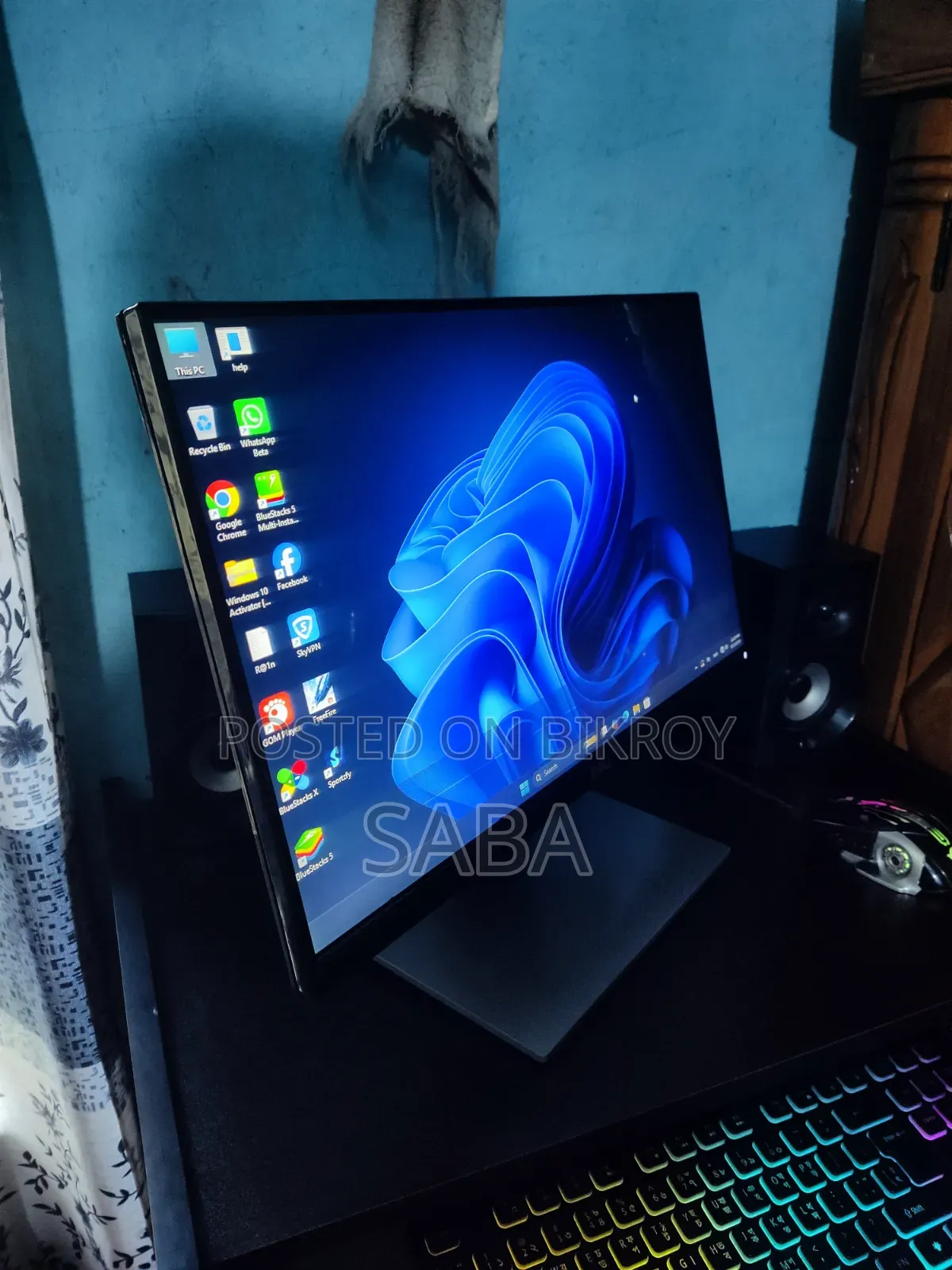 22 Inch IPS Panel Monitor