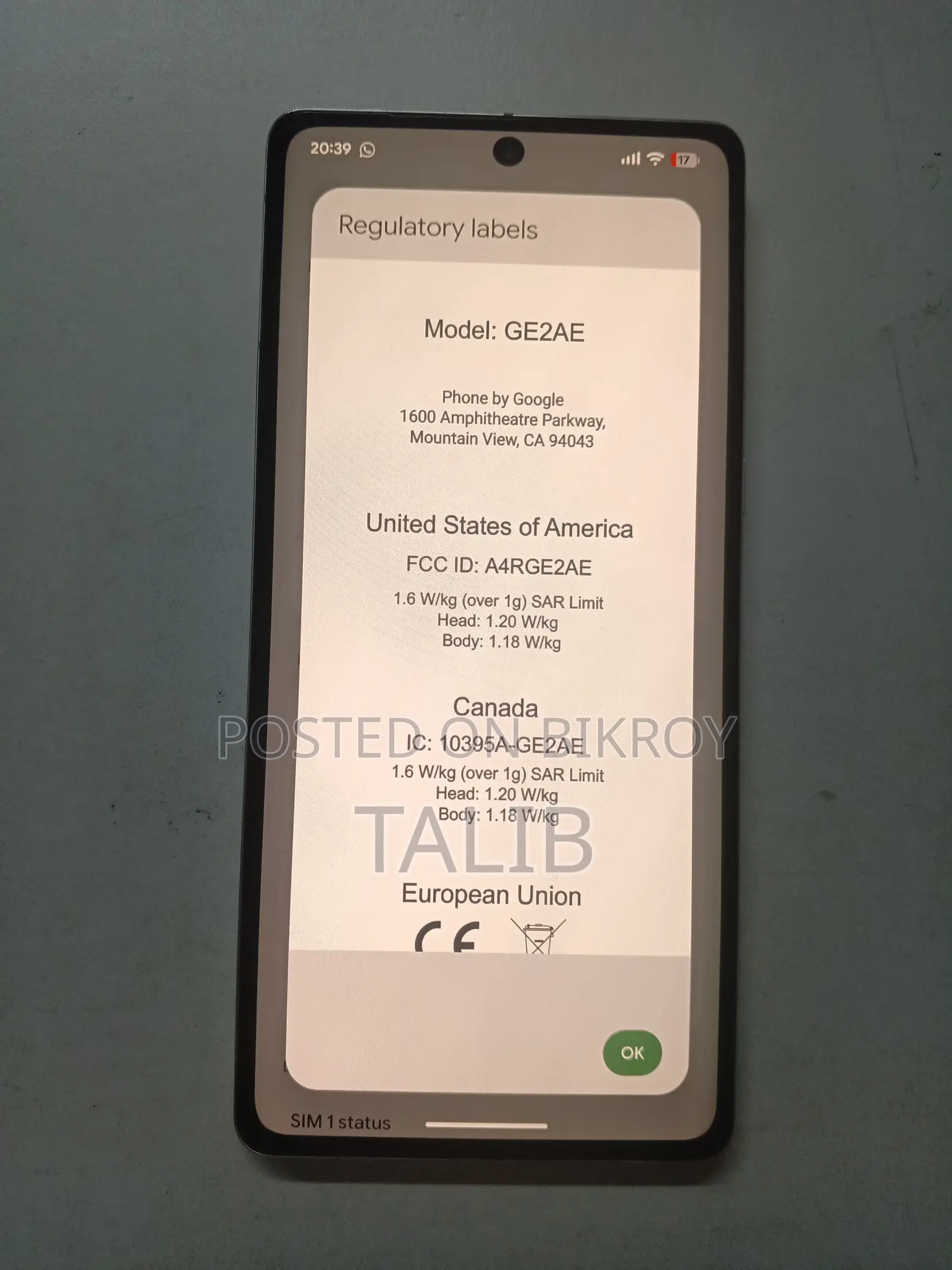 Google Pixel 7 Pro 128 GB White