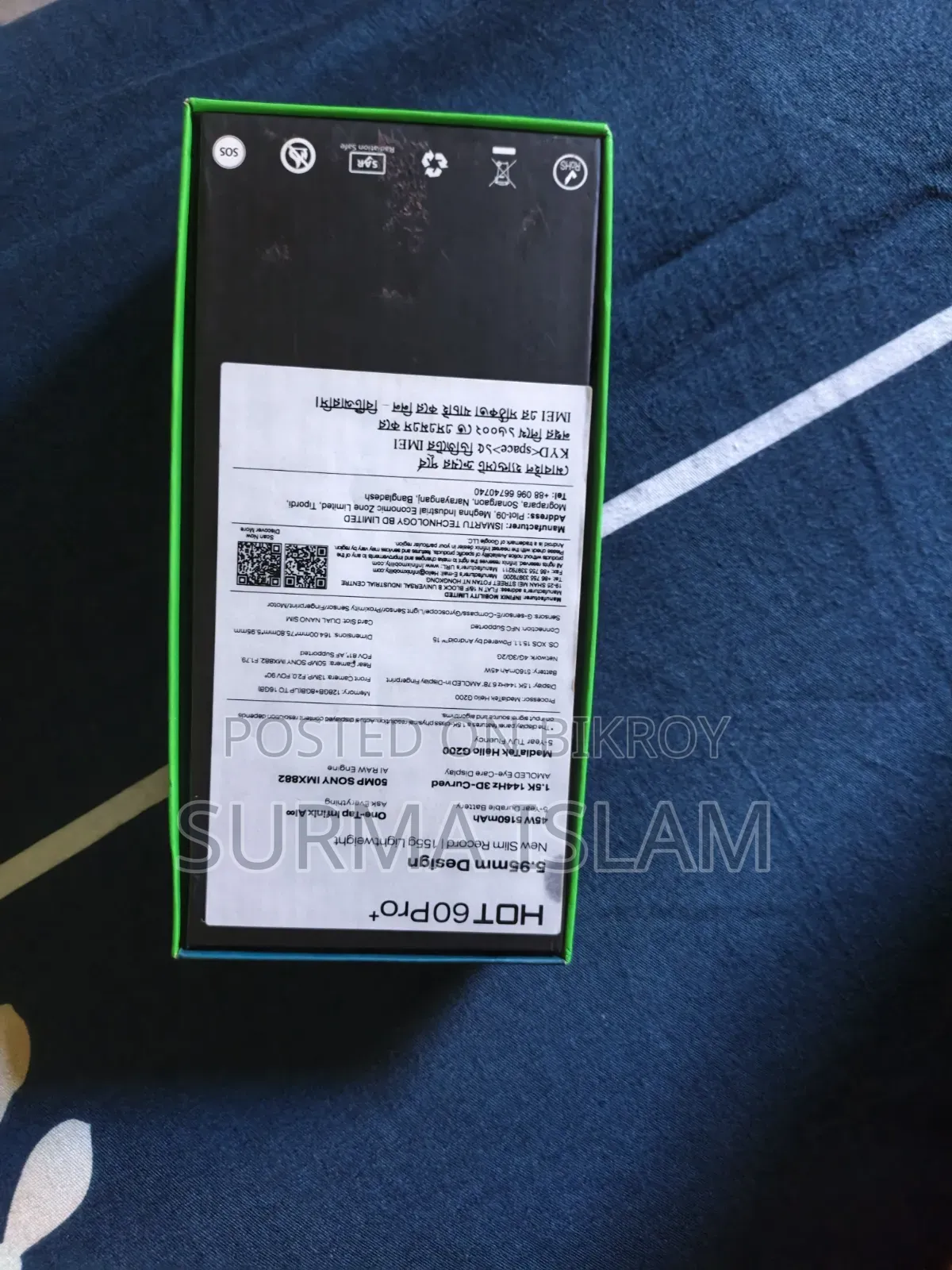Infinix Hot 60 Pro+ 128 GB Black