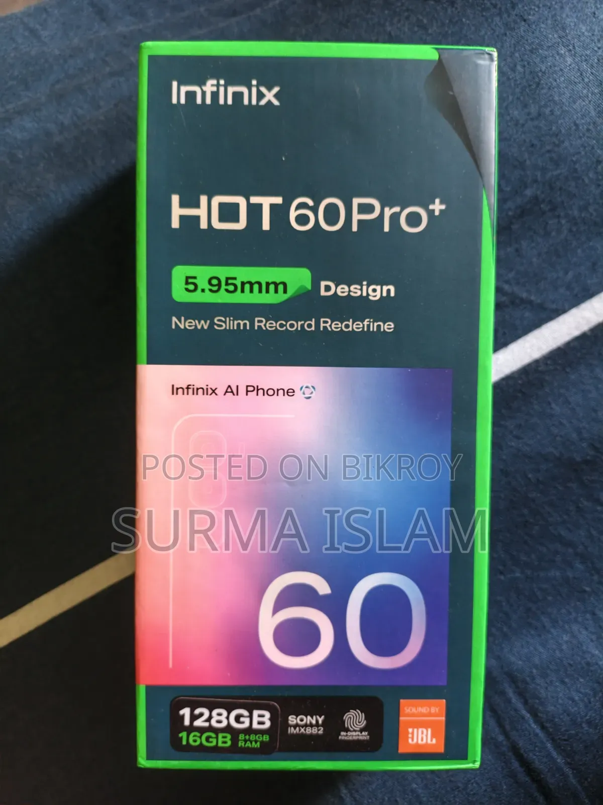 Infinix Hot 60 Pro+ 128 GB Black