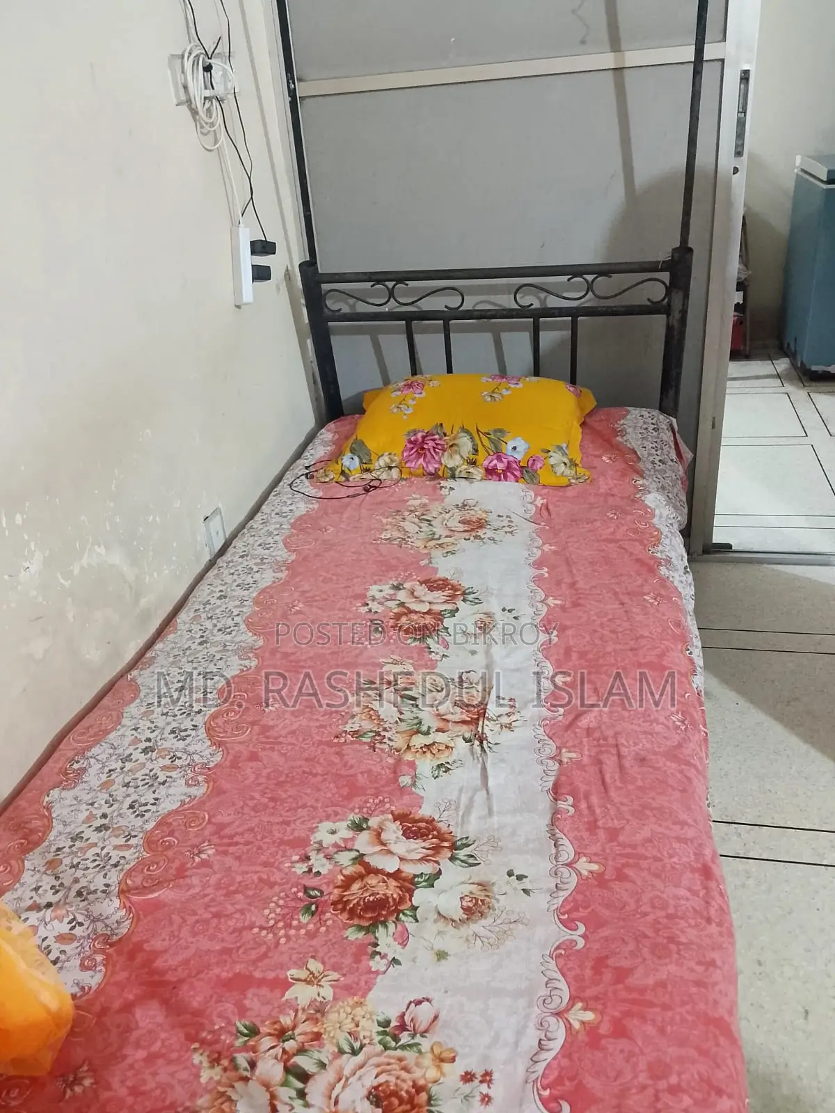Single Bed (Metal)